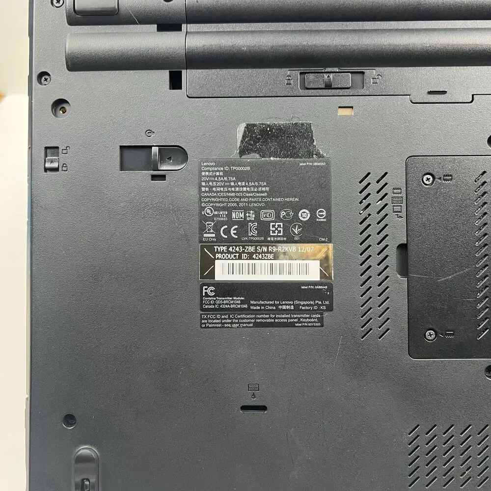Lenovo ThinkPad T520 Intel i7-2640M 8GB 320GB HDD Linux Mint OS w/ Charger|ELP94